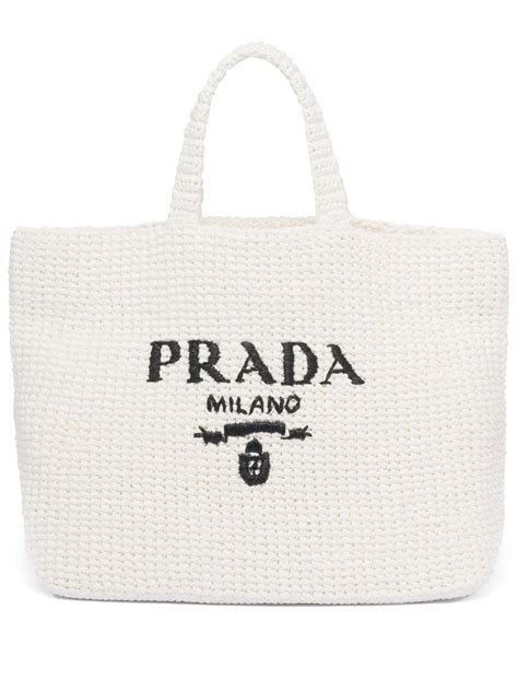 prada logo tote bag|prada tote bags clearance.